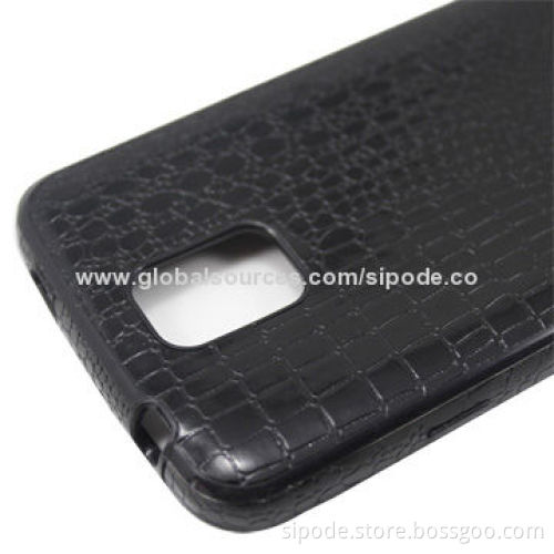 Leather Coating Plating Covers for Samsung galaxy S5